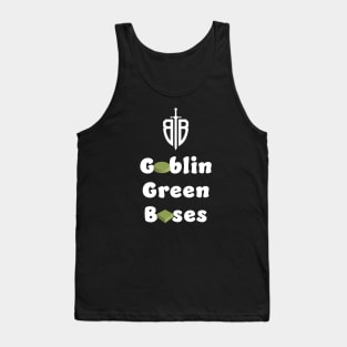 Goblin Green Bases in White Tank Top